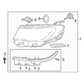 Jeep OE - Headlight Mounting Screw