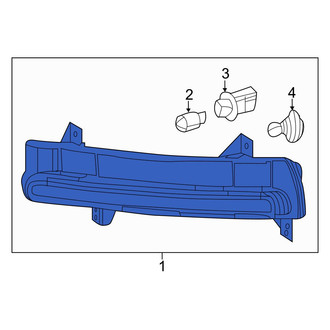Jeep OE - Front Right Turn Signal Light Assembly