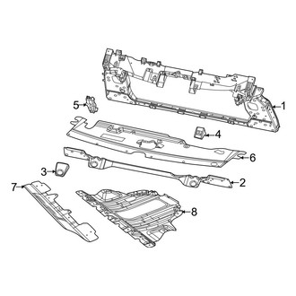 Jeep OE - Radiator Support