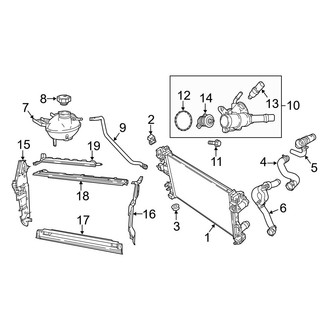 Jeep OE - Cooling - Radiator & Components