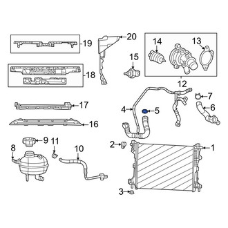Jeep OE - Radiator Hose Clamp