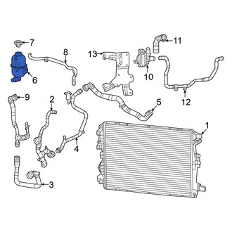 Jeep OE - Engine Coolant Reservoir