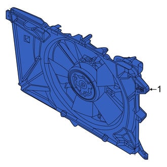 Jeep OE - Engine Cooling Fan Assembly