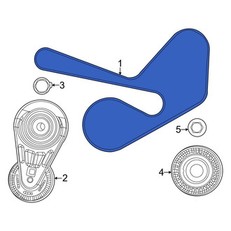 Jeep OE - Serpentine Belt