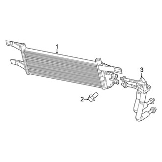 Jeep OE - Cooling - Trans Oil Cooler (2.0L)