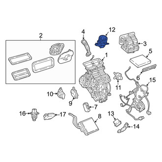 Jeep OE - HVAC Blower Motor Assembly