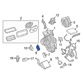 Jeep OE - HVAC Blend Door Actuator