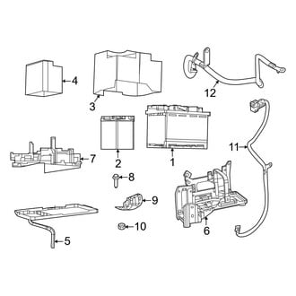 Jeep OE - Electrical - Battery (With Auto Stop-Go), (MP Body Code)