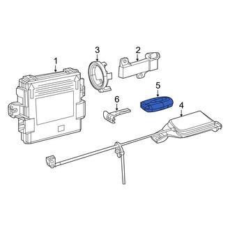 Jeep OE - Keyless Entry Transmitter