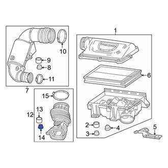 Jeep OE - Engine Air Intake Hose Bushing
