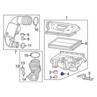 Jeep OE - Air Filter Housing Insulator