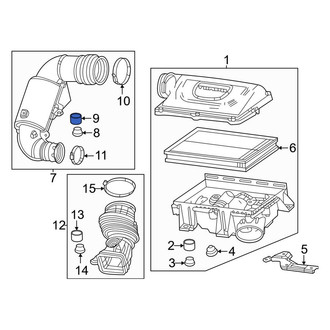 Jeep OE - Air Filter Housing Insulator