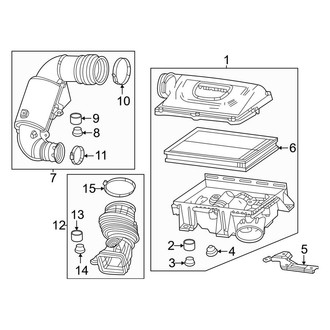 Jeep OE - Engine / Transaxle - Air Intake (2.0L)