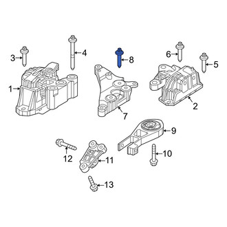 Jeep OE - Automatic Transmission Mount Bolt