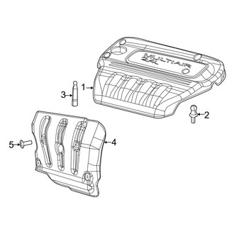 Jeep OE - Engine / Transaxle - Engine Appearance Cover