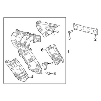 Jeep OE - Exhaust System - Exhaust Manifold