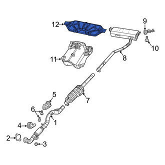 Jeep OE - Floor Pan Heat Shield