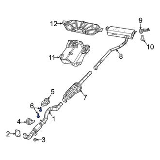 Jeep OE - Exhaust System Hanger Bolt
