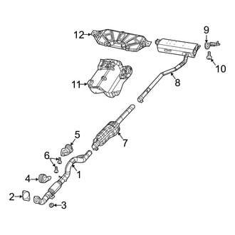 Jeep OE - Exhaust System - Exhaust Components