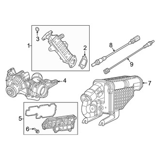 Jeep OE - Emission System - Emission Components (Altitude / High Altitude / Latitude / Latitude Lux / Limited / Red / Sport / Trailhawk 2.0L)