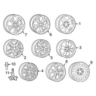 Jeep OE - Wheels (MP Body Code)