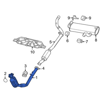 Jeep OE - Catalytic Converter