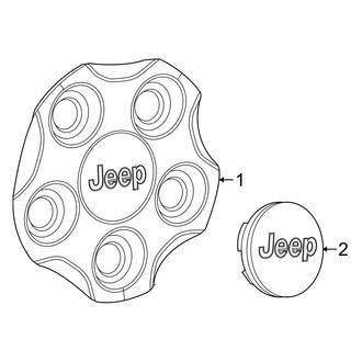 Jeep OE - Wheels - Wheel Covers & Trim (MP Body Code)