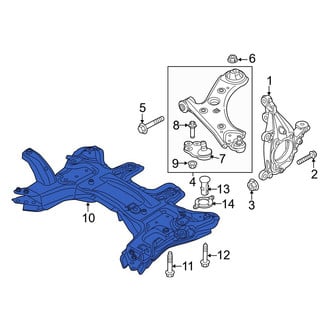 Jeep OE - Front Suspension Subframe Crossmember