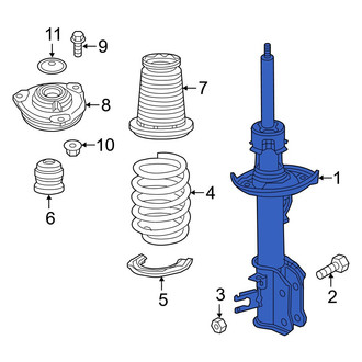 Jeep OE - Front Left Suspension Strut