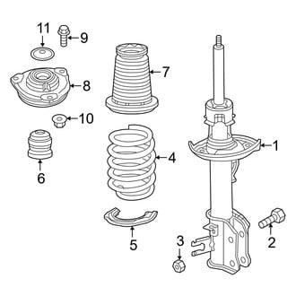 Jeep OE - Front Suspension - Struts & Components