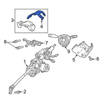 Jeep OE - Upper Steering Column Cover