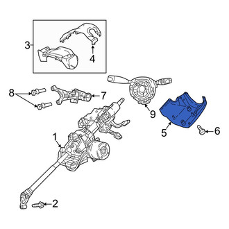 Jeep OE - Lower Steering Column Cover