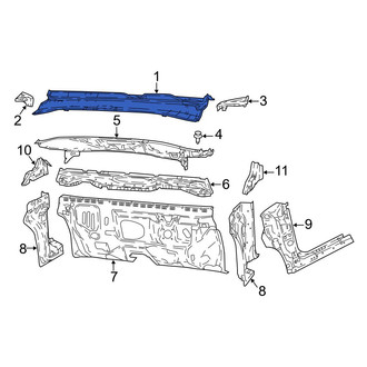 Jeep OE - Cowl Cover