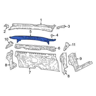 Jeep OE - Cowl Plenum Panel