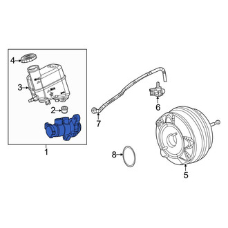 Jeep OE - Brake Master Cylinder