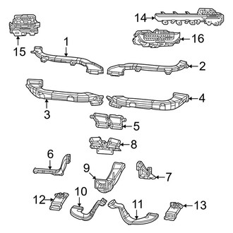Jeep OE - Instrument Panel - Ducts