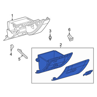 Jeep OE - Front Glove Box