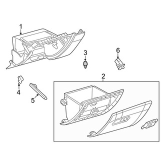 Jeep OE - Instrument Panel - Glove Box