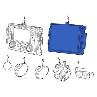 Jeep OE - Radio Control Unit