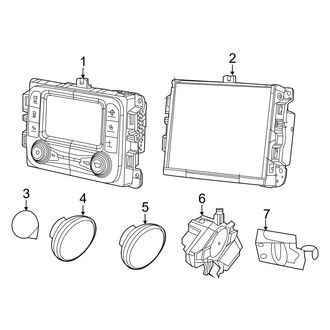 Jeep OE - Instrument Panel - Sound System