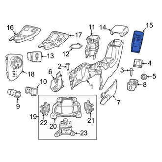 Jeep OE - Left Console Trim Panel