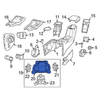 Jeep OE - Center Console Trim Panel