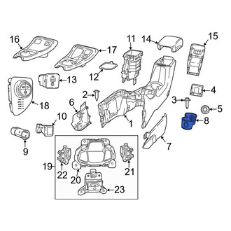 Jeep OE - Console Cup Holder