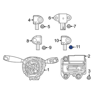Jeep OE - Door Check Nut