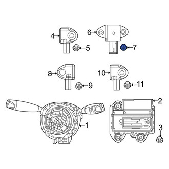 Jeep OE - Door Check Nut