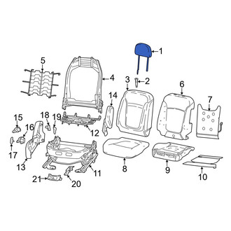 Jeep OE - Front Left Headrest