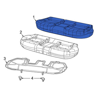 Jeep OE - Rear Seat Cover