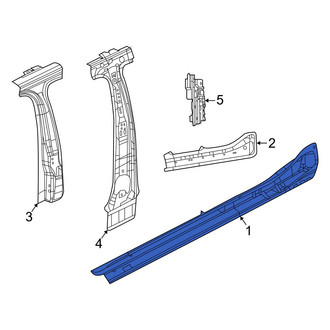 Jeep OE - Left Rocker Panel