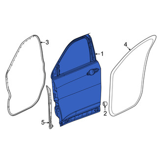 Jeep OE - Front Left Door Shell