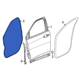 Jeep OE - Front Left Outer Door Seal